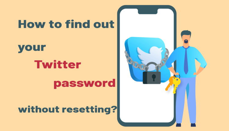 How to find out your Twitter password without resetting?