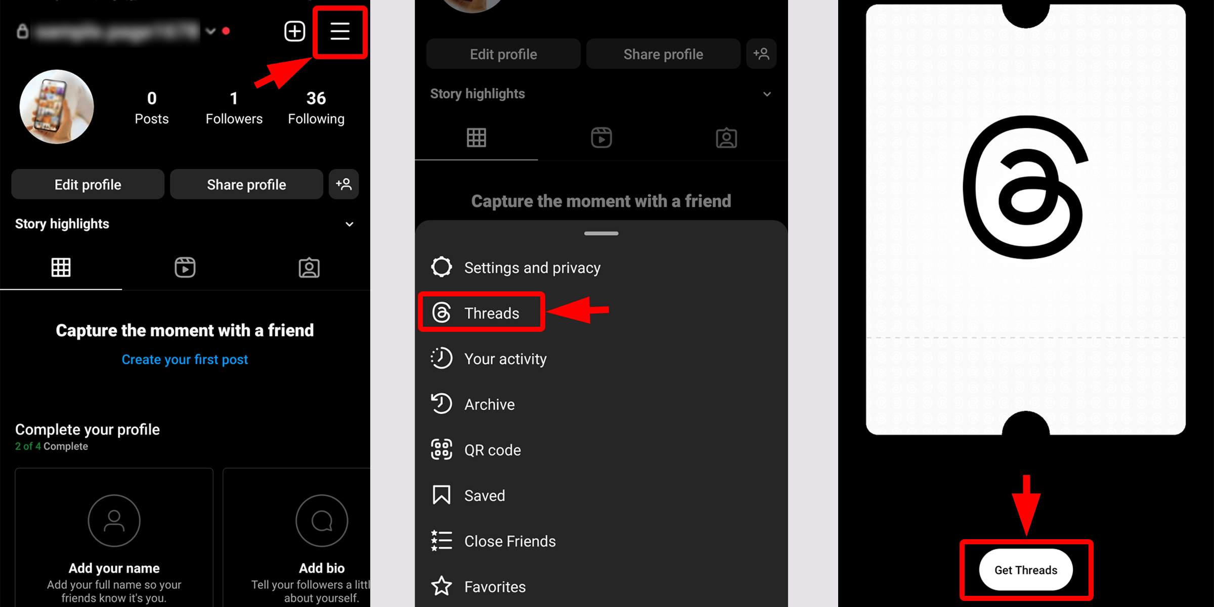 Installing Threads from Instagram in 3 steps