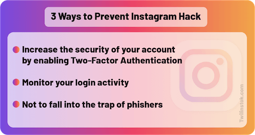 3 Ways to Prevent Instagram Hack.