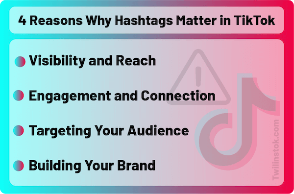why hashtags matter on TikTok