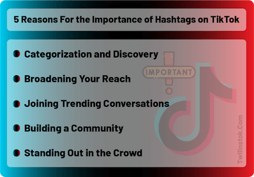 5 Reasons For the Importance of Hashtags on TikTok