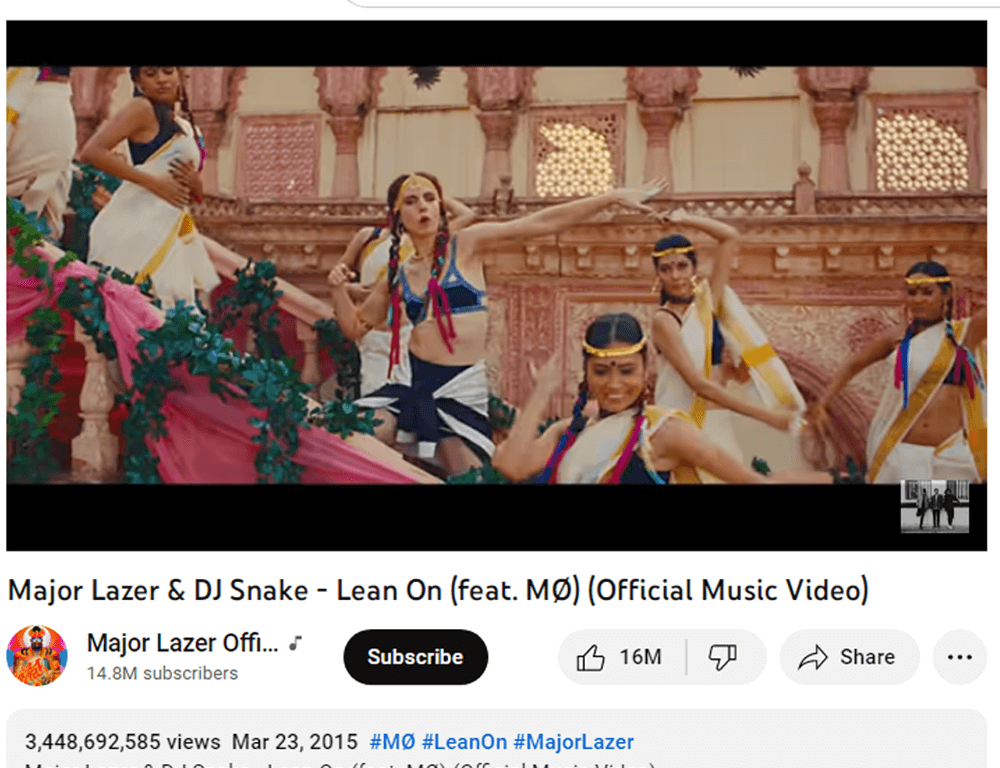 Lean On by Major Lazer