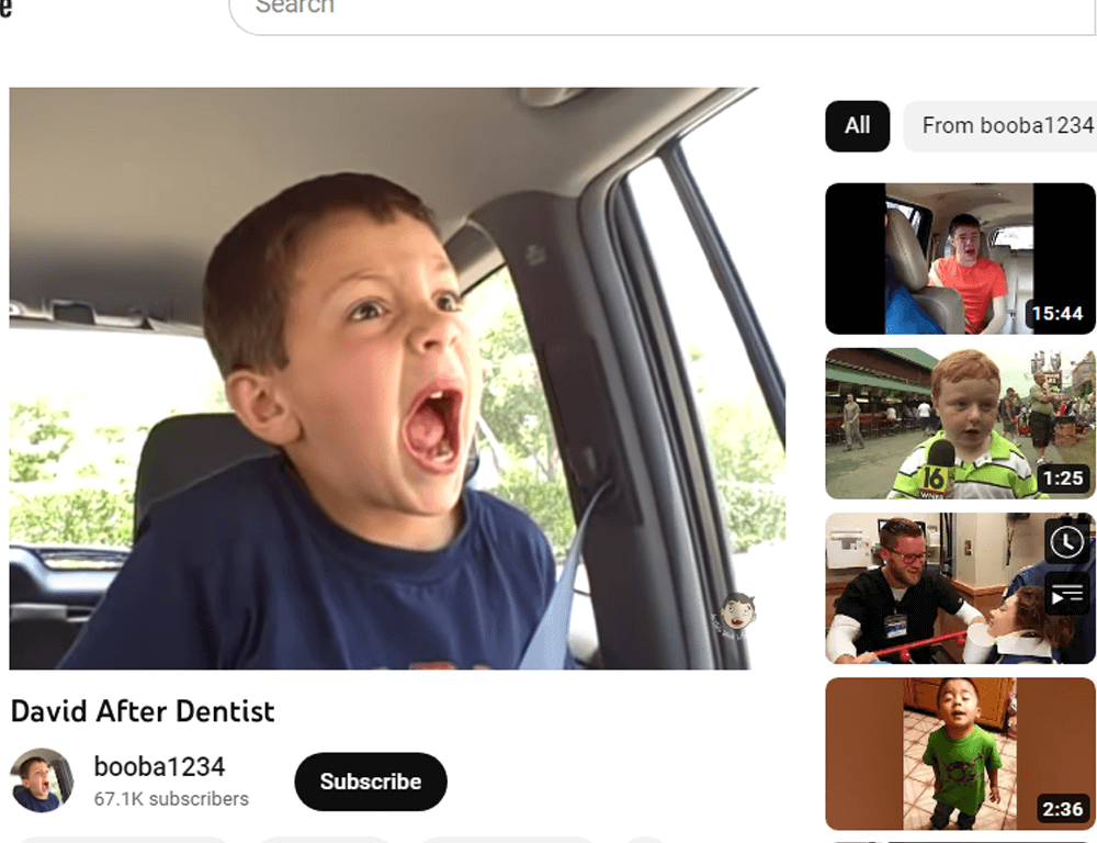 David After Dentist