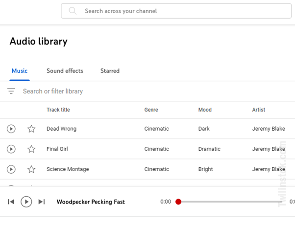 Audio Library – All you must need about YT audio lib [2023] -  Twilinstok