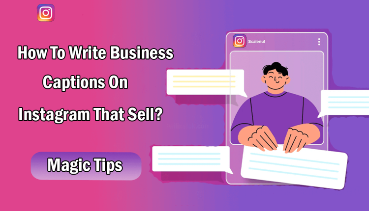 how to write business captions on instagram