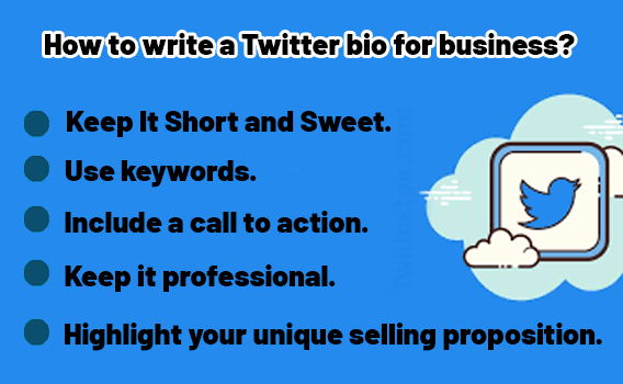 How do you write a good business bio on Twitter?