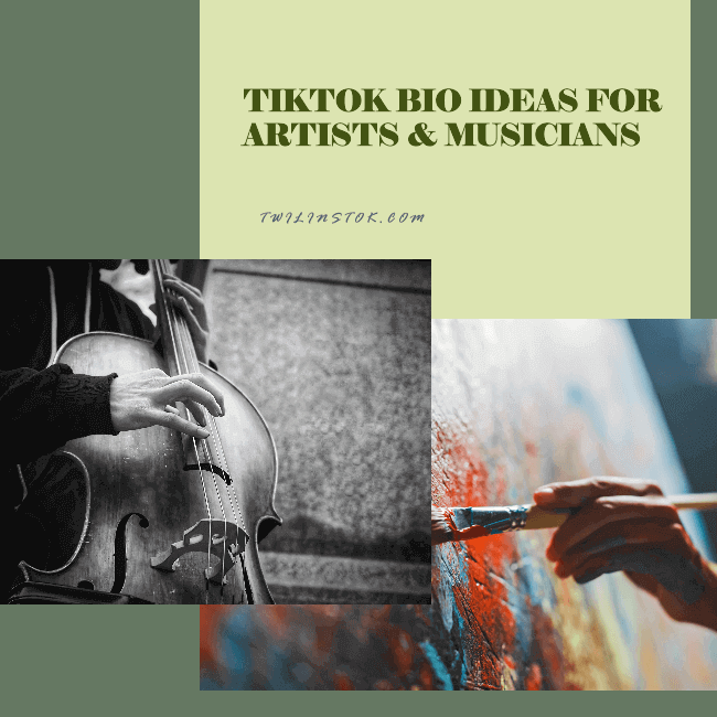 TikTok Bio Ideas for Artists & Musicians