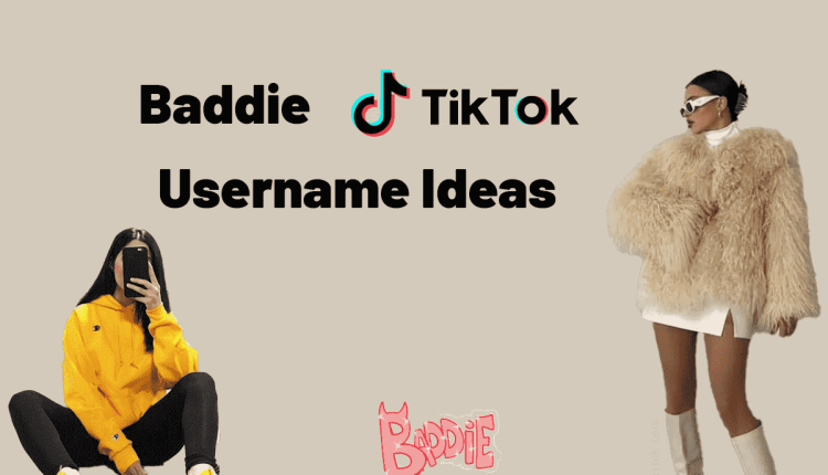 baddie tiktok username ideas